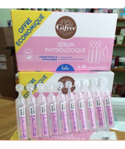 Nước muối sinh lý Gifrer Physiodose tép hồng