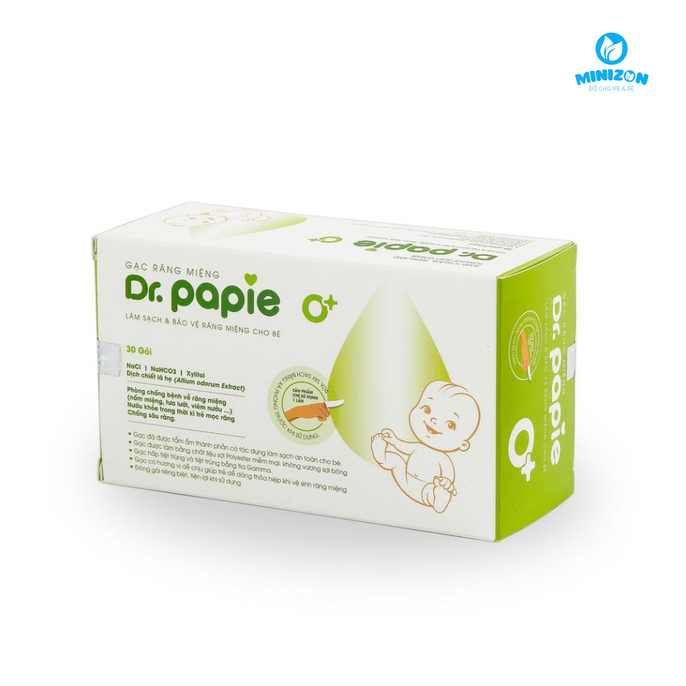 Gạc rơ lưỡi Dr. Papie