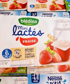 sữa chua nguội bledina vị dâu tây