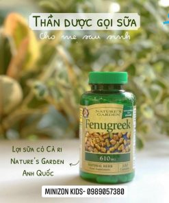 vien-uong-loi-sua-Fenugreek-Nature's-Garden
