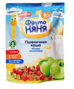 Bột Ăn Dặm Fruto Nga Gói 200g