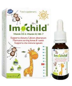 Imochild Vitamin D3 & Vitamin K2 MK7