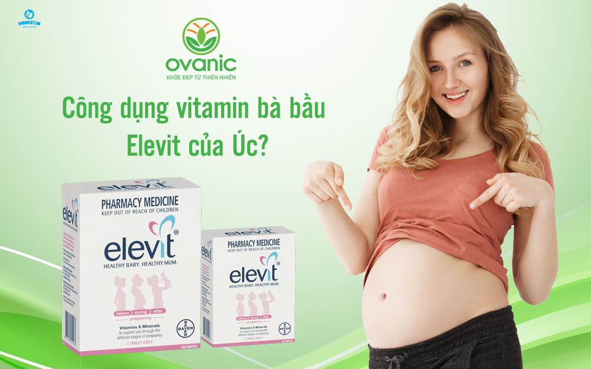 Thực phẩm bảo vệ sức khỏe mẹ bầu Elevit Thực phẩm bảo vệ sức khỏe mẹ bầu Elevit