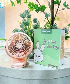 Sản phẩm Quạt Sạc Tích Điện Mini HONPER HP2301
