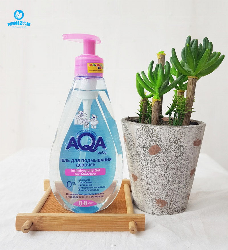 Sản phẩm Dung dịch vệ sinh cho bé AQA chính hãng