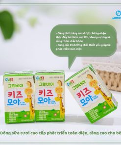 Sữa nước Greenbia HiKids Hàn Quốc chính hãng