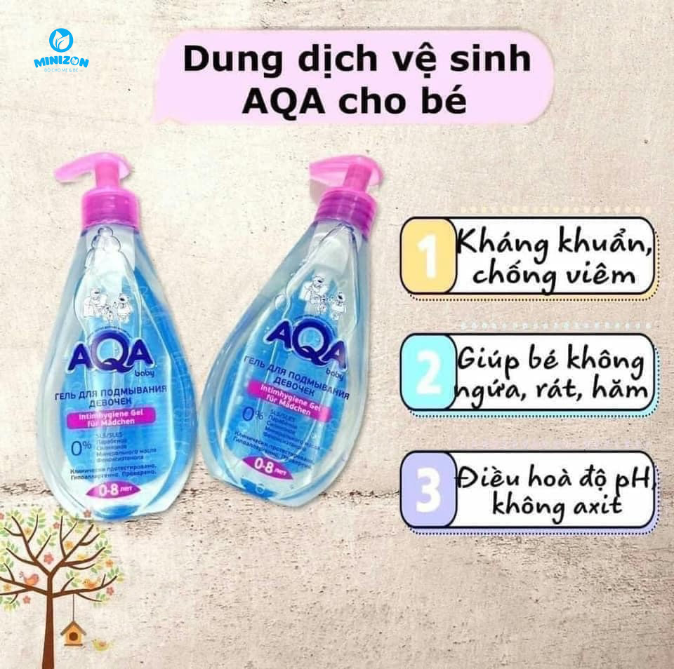 Sản phẩm dung dịch vệ sinh cho bé