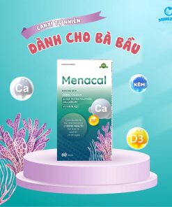 Canxi D3K2 Aplicaps Menacal cho bà bầu