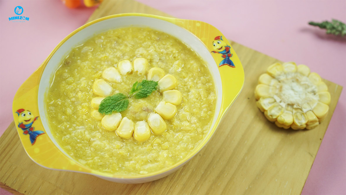 Cách nấu cháo bắp cho con ăn dặm Cách nấu cháo bắp cho con ăn dặm