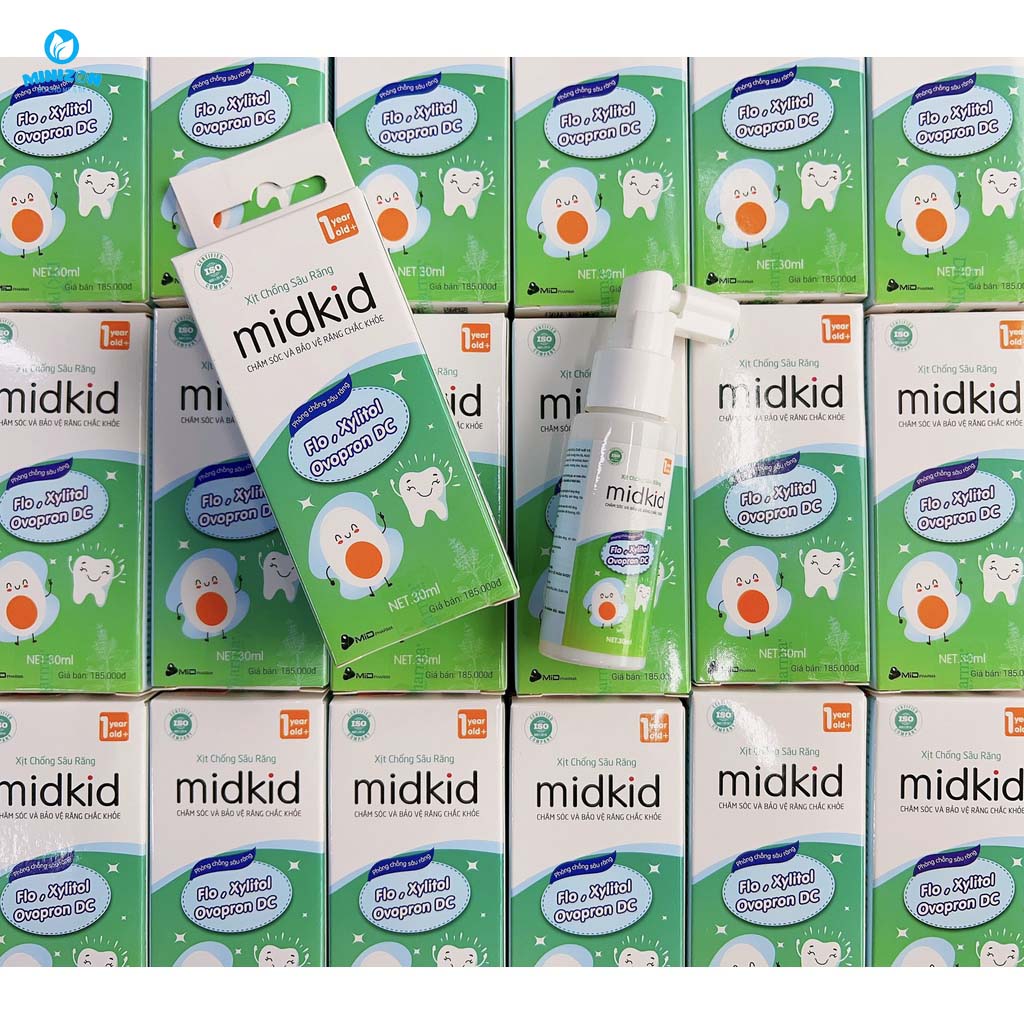 Xịt chống sâu răng Midkid