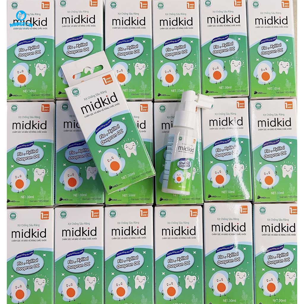 Xịt chống sâu răng Midkid cho bé