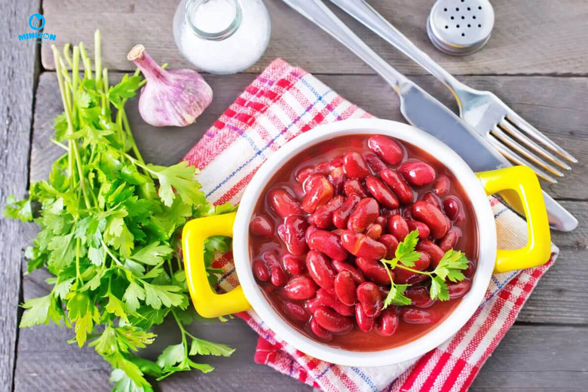 Dùng đậu đỏ chế biến món ăn trị táo bón Dùng đậu đỏ chế biến món ăn trị táo bón