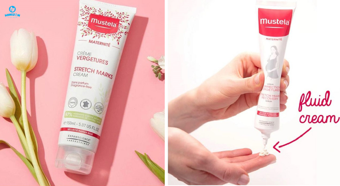 Kem trị rạn da cho bà bầu Mustela của Pháp Kem trị rạn da cho bà bầu Mustela của Pháp