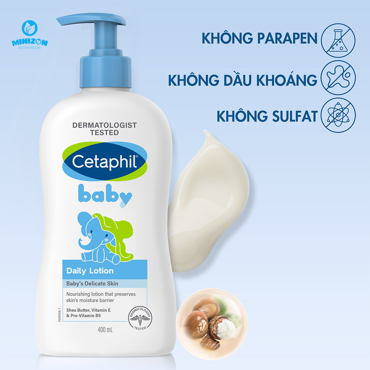 Sữa dưỡng ẩm cho bé Cetaphil Baby Daily Lotion Sữa dưỡng ẩm cho bé Cetaphil Baby Daily Lotion