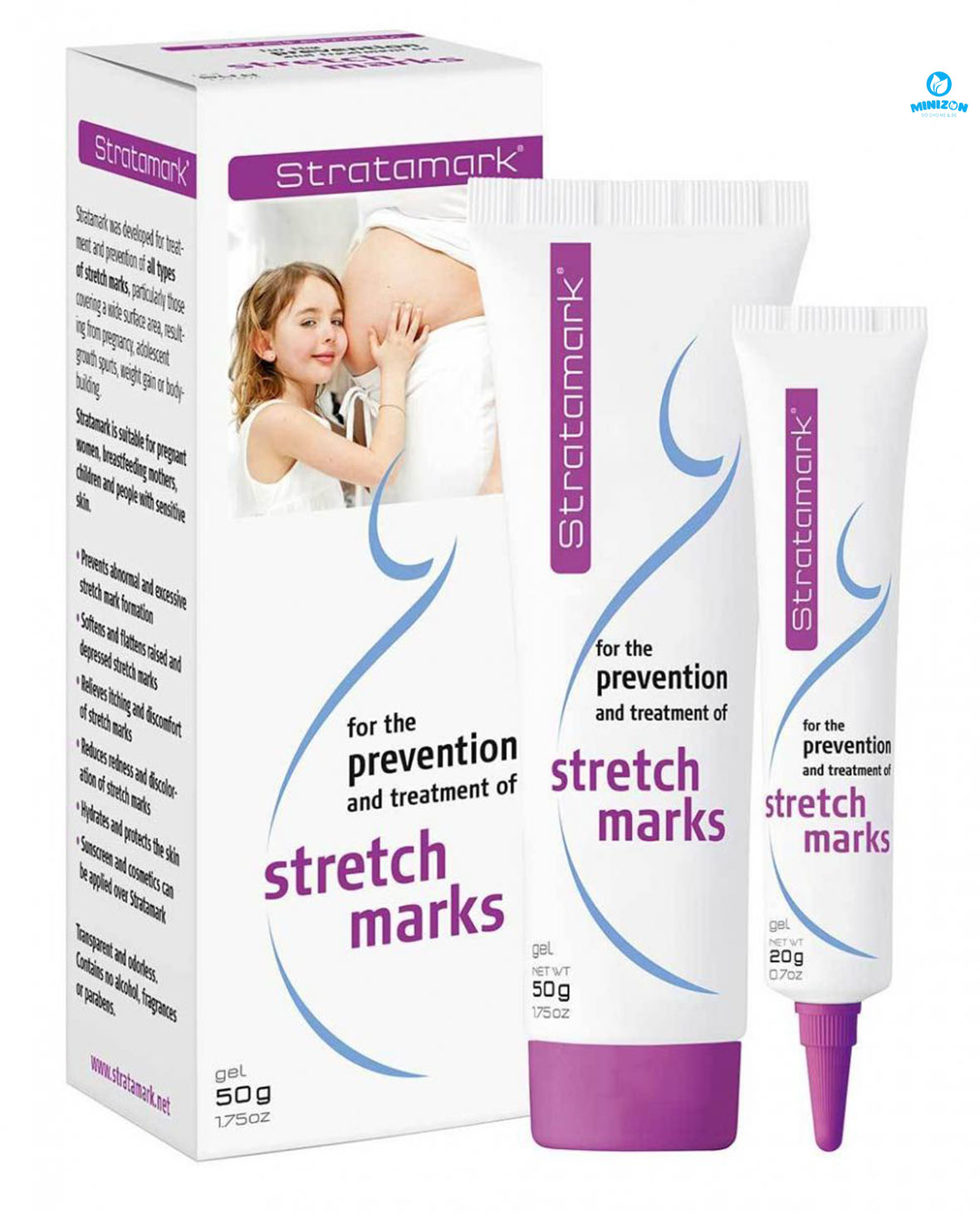 Thuốc trị rạn da cho bà bầu Stratamark Thuốc trị rạn da cho bà bầu Stratamark