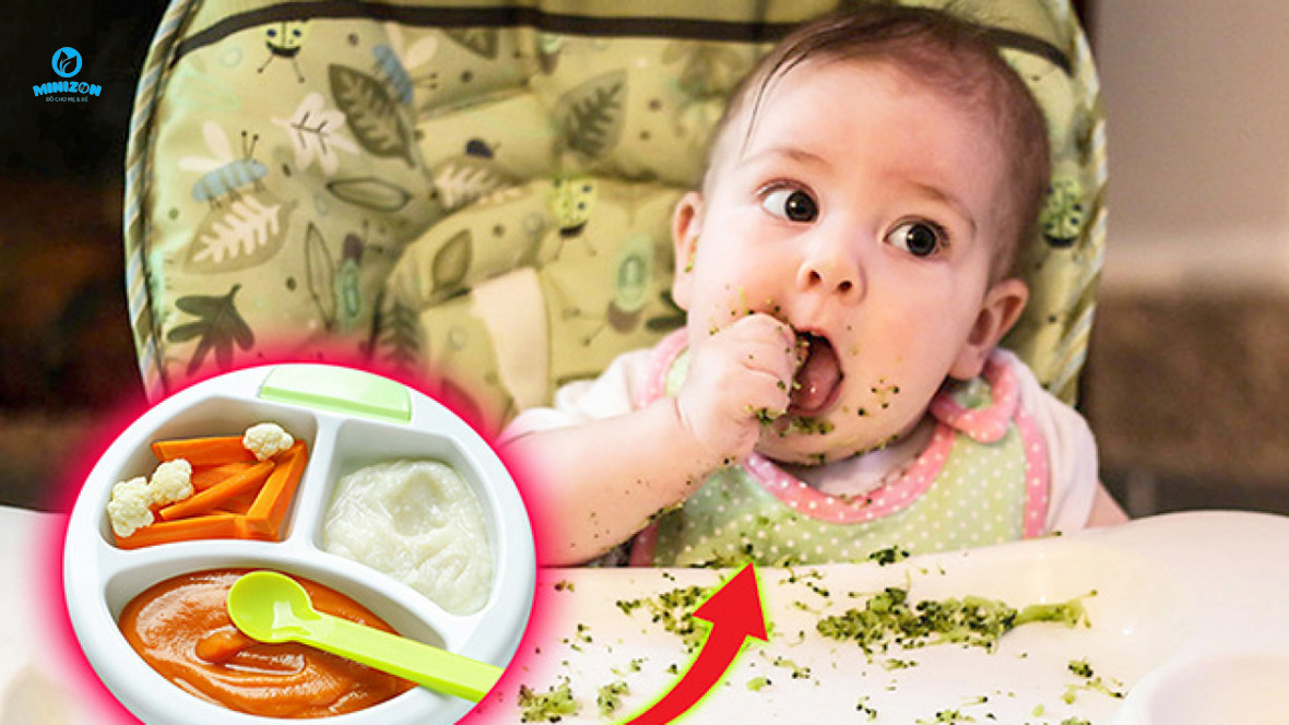 Tiếp tục cho trẻ bú khi ăn BLW Tiếp tục cho trẻ bú khi ăn BLW