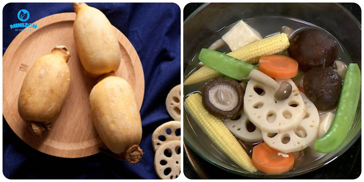 Ăn củ sen có lợi cho sữa của mẹ Ăn củ sen có lợi cho sữa của mẹ