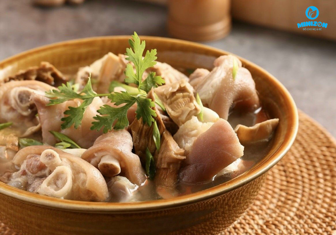 Ăn móng giò có lợi cho sữa của mẹ Ăn móng giò có lợi cho sữa của mẹ