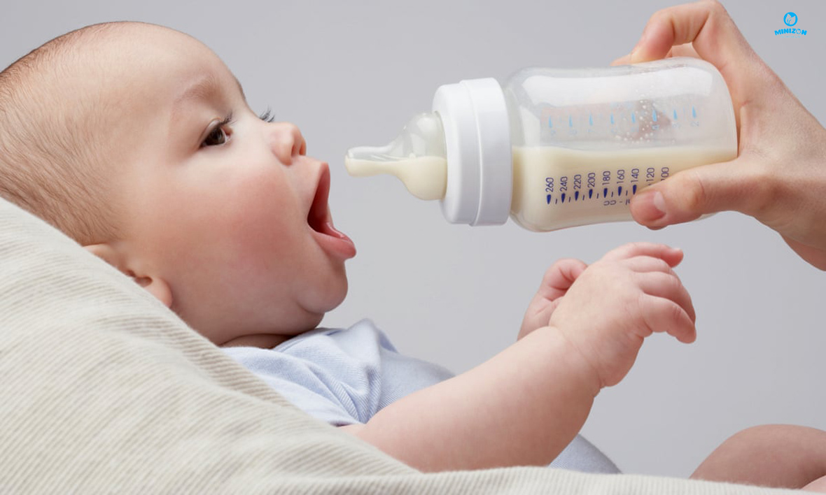 Lượng sữa cho bé theo từng giai đoạn Lượng sữa cho bé theo từng giai đoạn