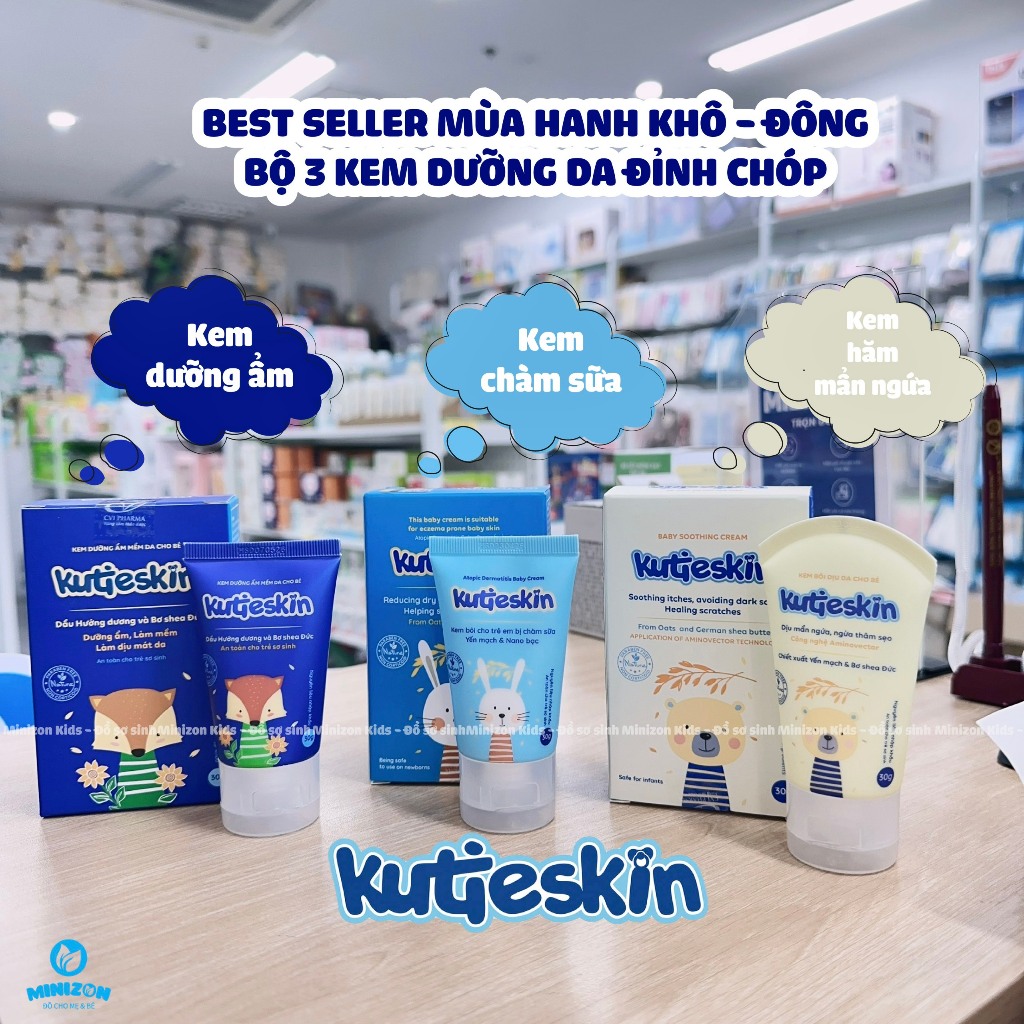 Hướng dẫn sử dụng sản phẩm kem bôi Kutieskin Hướng dẫn sử dụng sản phẩm kem bôi Kutieskin