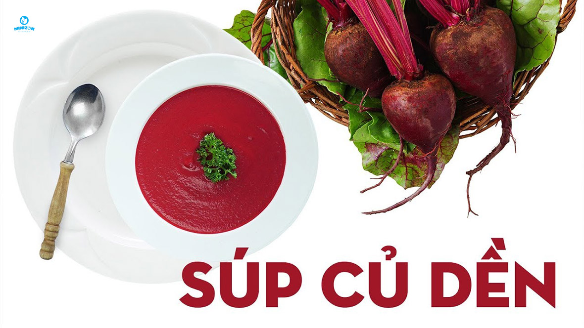 Súp củ dền Súp củ dền
