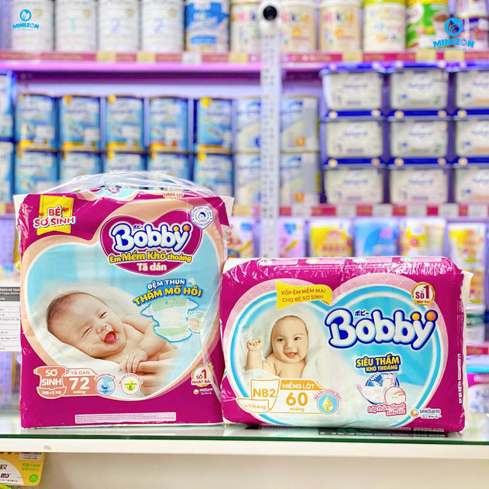 Tã bỉm Bobby Tã bỉm Bobby