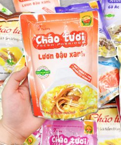 Cháo tươi lươn đậu xanh