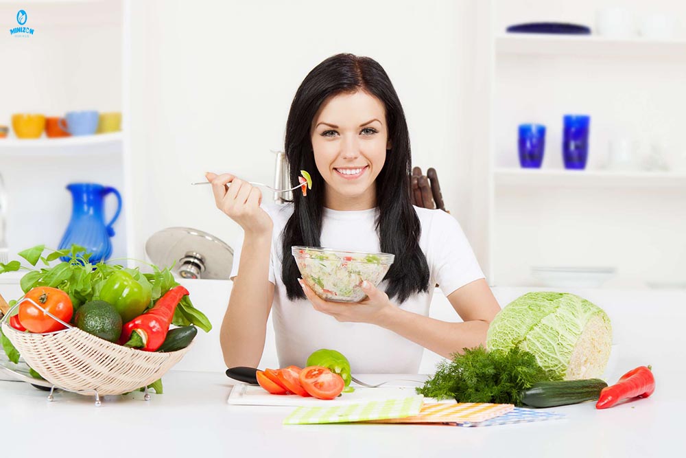 Ăn xà lách sau sinh giúp giảm cân Ăn xà lách sau sinh giúp giảm cân