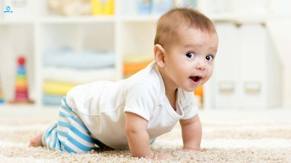 Các tư thế khi bé tập bò Các tư thế khi bé tập bò