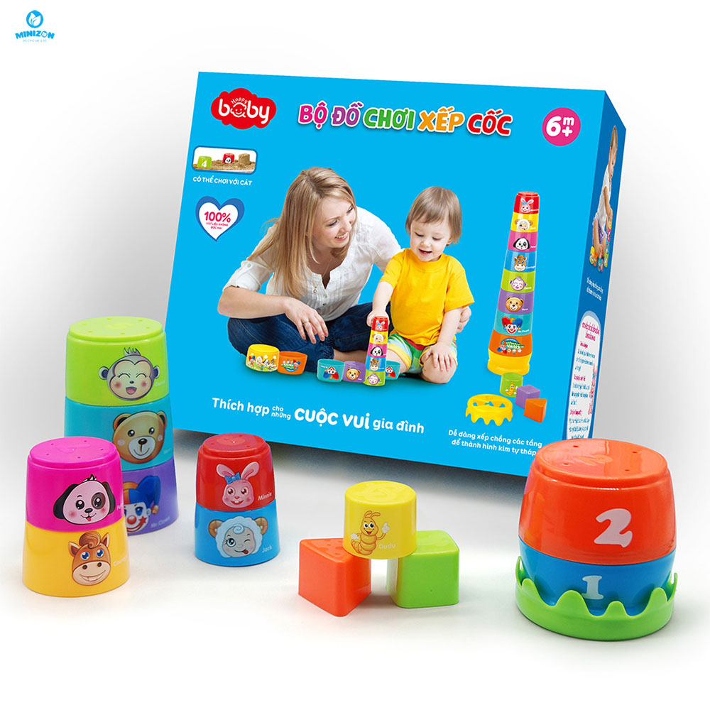 Đồ chơi xếp cốc Duka Đồ chơi xếp cốc Duka