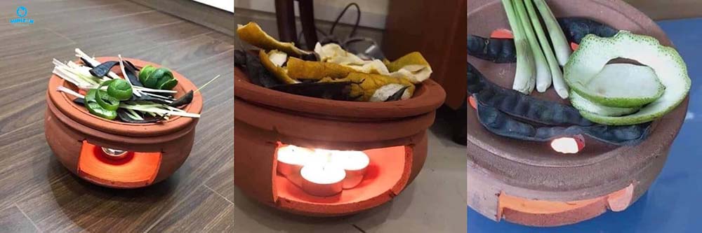 Đốt vía bằng bồ kết Đốt vía bằng bồ kết