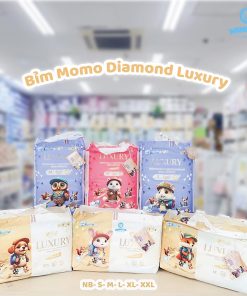 Giới thiêu về sản phẩm Bỉm Dán/Quần Momo Diamond Luxury