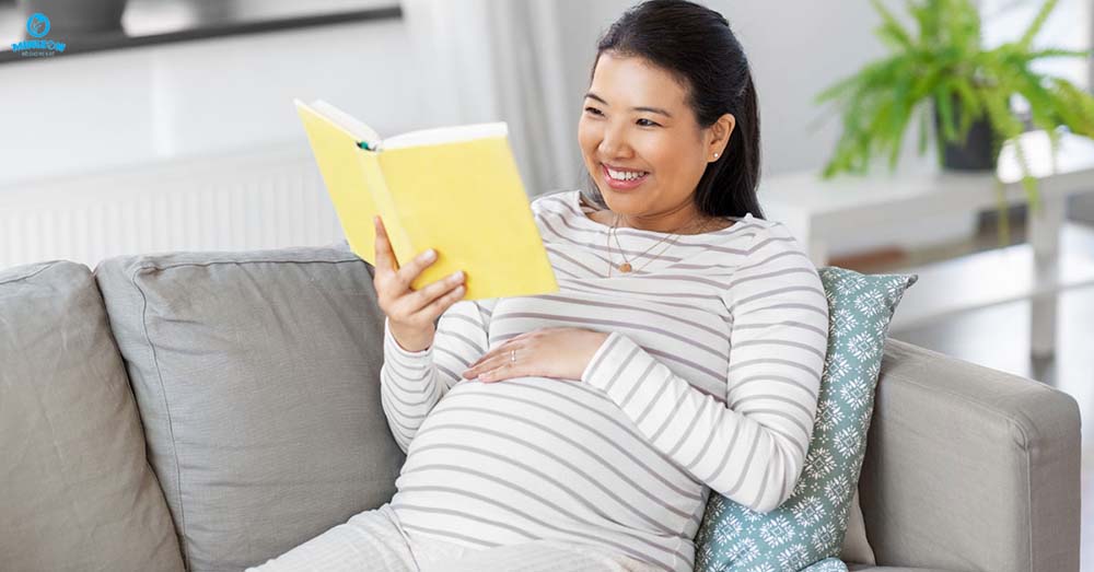 Giữ tâm trạng thoải mái khi thai giáo cho bé Giữ tâm trạng thoải mái khi thai giáo cho bé