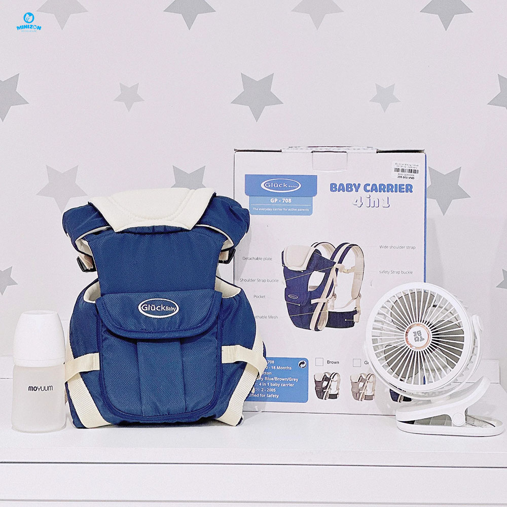 Hướng dẫn sử dụng địu Gluck Baby GP708 4 trong 1