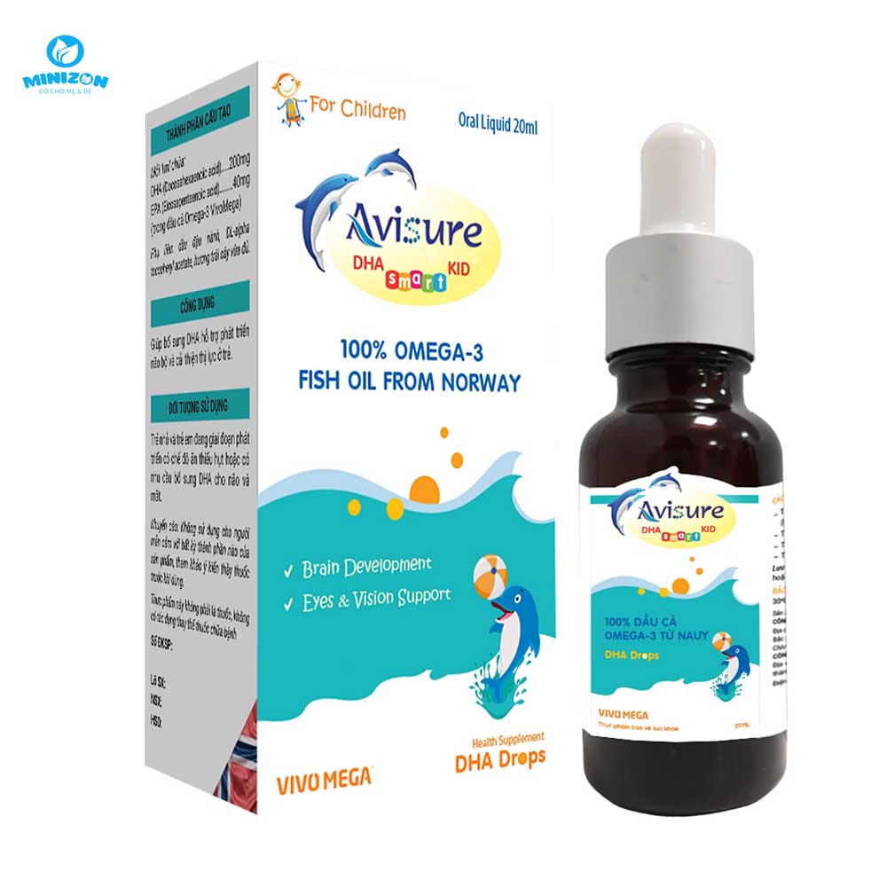 Siro bổ sung DHA – Avisure DHA Smart Kid Siro bổ sung DHA – Avisure DHA Smart Kid
