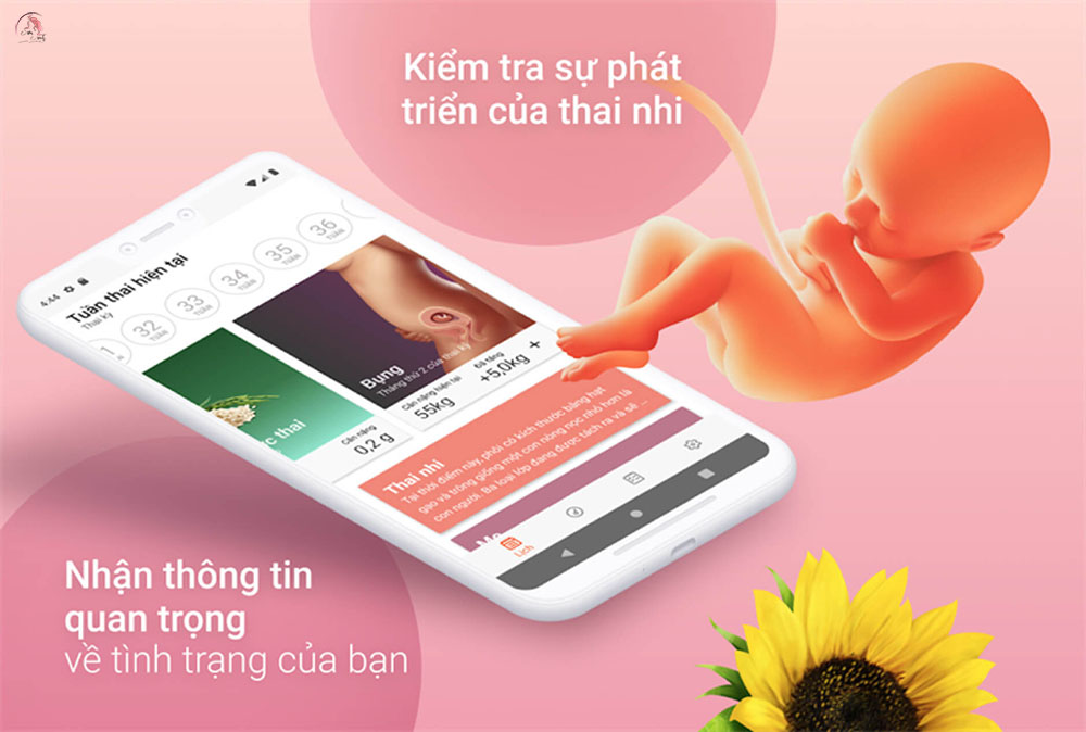 Ứng dụng Pregnancy+ Ứng dụng Pregnancy+