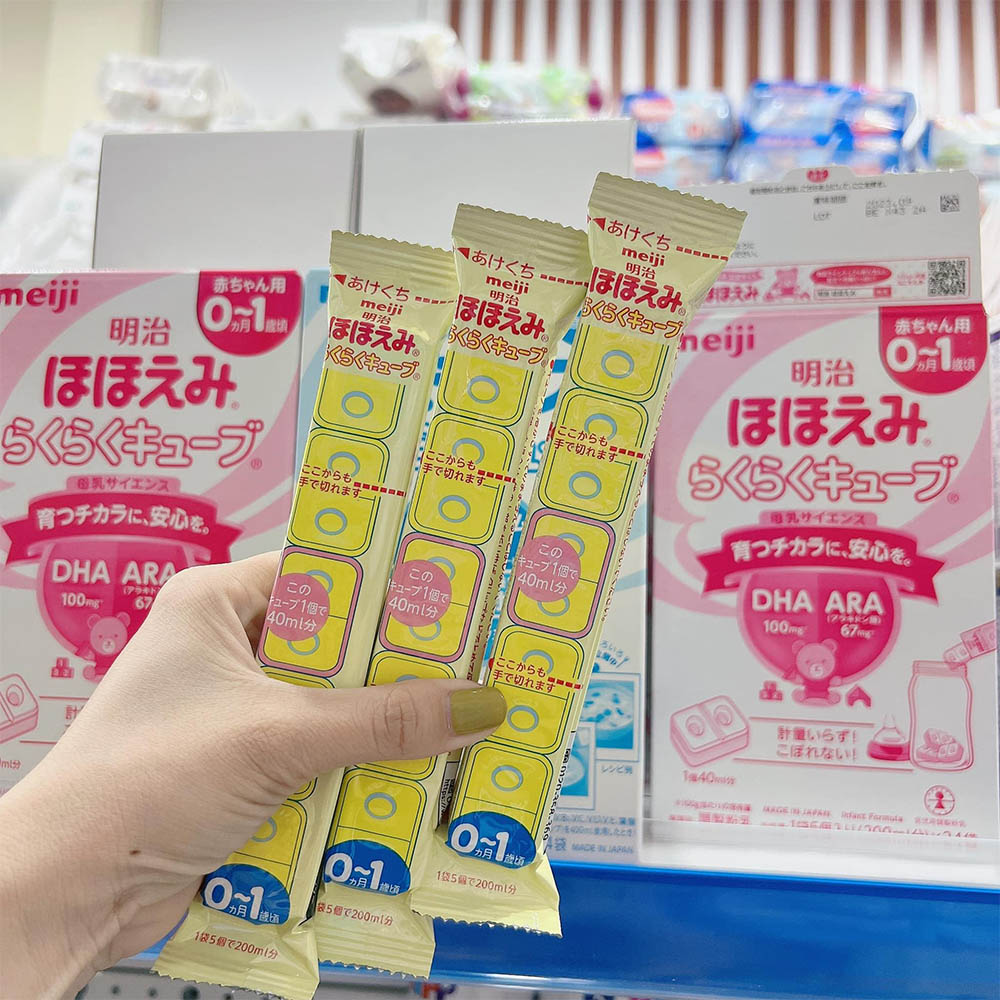 Cách pha sữa Meiji thanh cho con Cách pha sữa Meiji thanh cho con