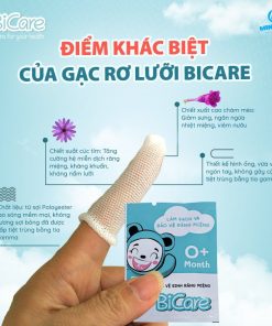 Đặc điểm gạc vệ sinh răng miệng Bicare