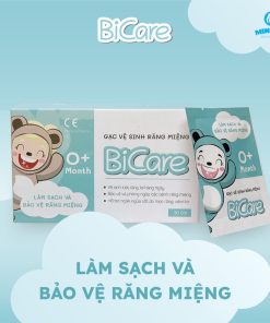 Gạc vệ sinh răng miệng Bicare hộp 30 chiếc