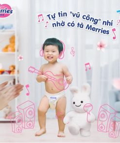 Bỉm Merries Nội Địa Nhật cho bé