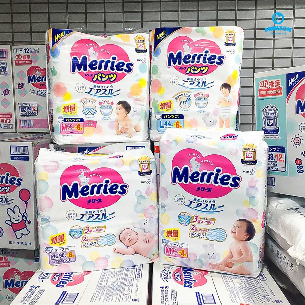 Bỉm Merries Nội Địa Nhật chính hãng