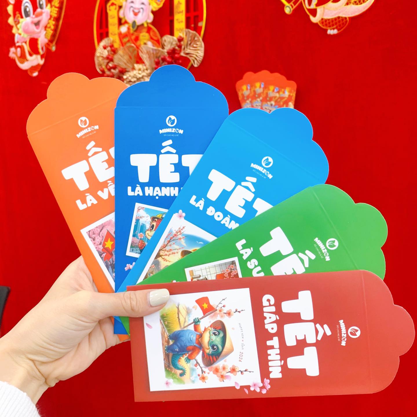 Đến Minizon nhận bao lixi tết Đến Minizon nhận bao lixi tết