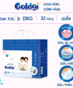 Bỉm dán/quần Goldgi Nhật