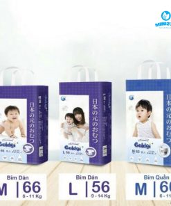 Bỉm dán quần Goldgi Nhật chính hãng