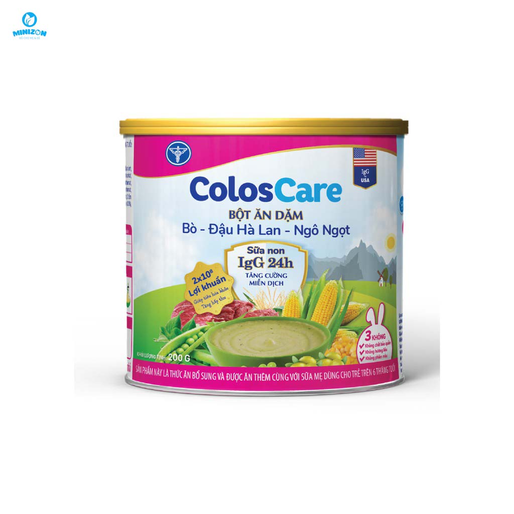 Bột ăn dặm ColosCare Bột ăn dặm ColosCare