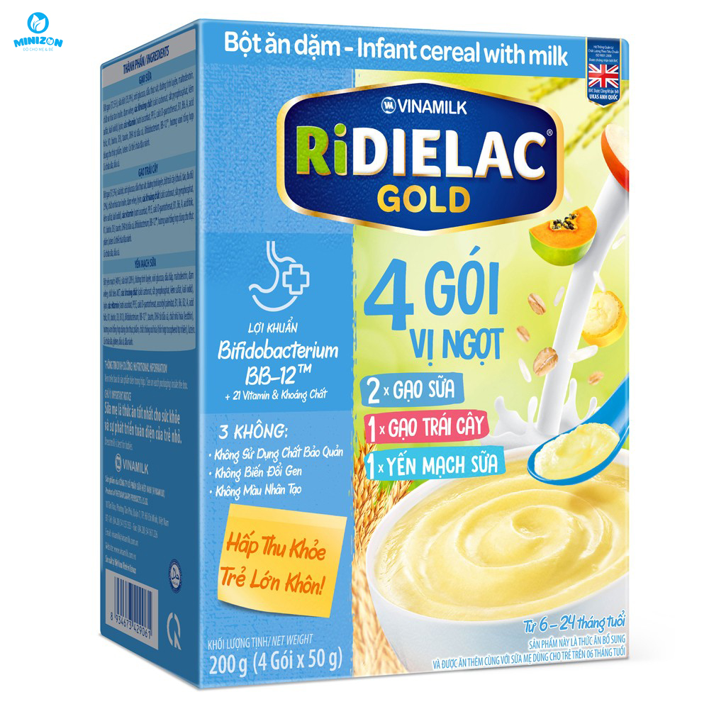Hướng dẫn cách pha bột ăn dặm Ridielac đúng chuẩn Hướng dẫn cách pha bột ăn dặm Ridielac đúng chuẩn