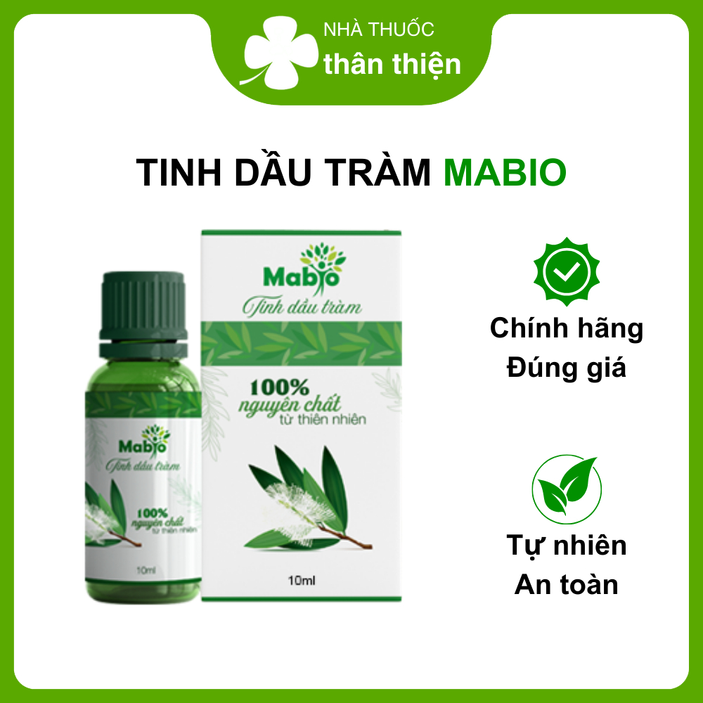 Tinh dầu tràm gió nguyên chất Mabio Tinh dầu tràm gió nguyên chất Mabio