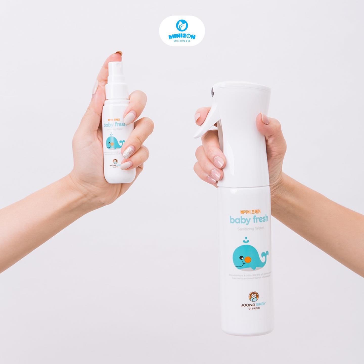 Thông tin về sản phẩm xịt diệt khuẩn Baby Fresh Joona Baby