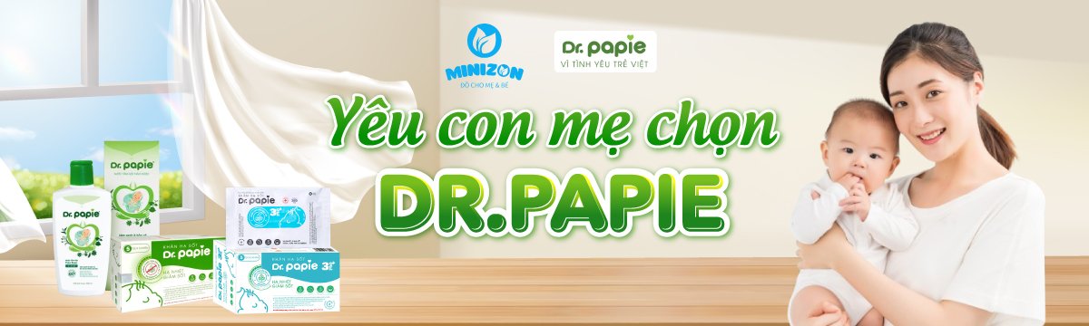 Banner quảng cáo Dr Papie