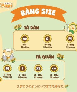 Tã bỉm OPapi Nhật Bản đủ size